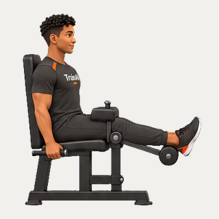 Seated leg curl · TrainAI