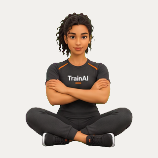 Seated thoracic rotation · TrainAI