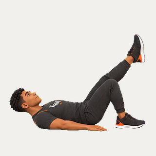 Single-leg glute bridge · TrainAI