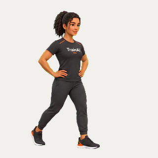 Split squat · TrainAI