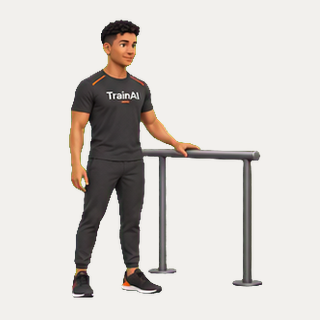 Supported tandem stance · TrainAI