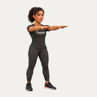 Tempo bodyweight squat · TrainAI