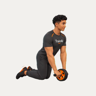 Kneeling ab-wheel rollout · TrainAI