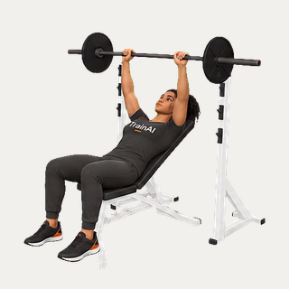 Incline barbell scapular raise · TrainAI