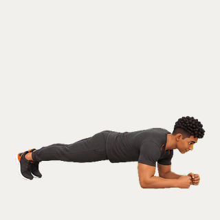 Forearm plank rotation · TrainAI