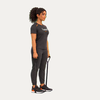 Band stiff-leg deadlift · TrainAI