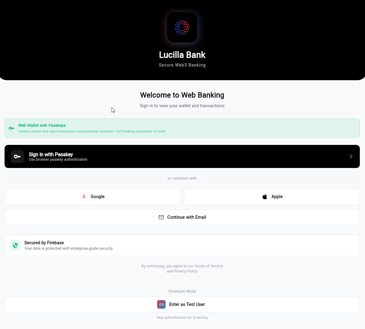 Digital Banking Platform