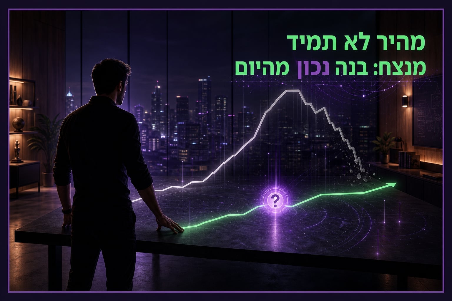 המדריך האסטרטגי לבניית מוצר נכון: למה מהיר לא תמיד מנצח