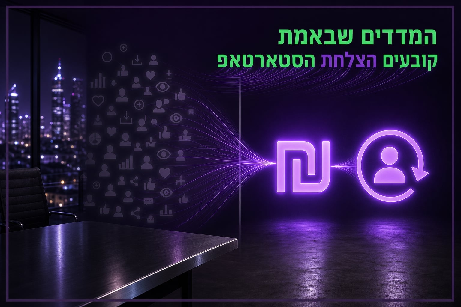 המדדים שבאמת קובעים אם הסטארטאפ שלכם מצליח בשלב המוקדם