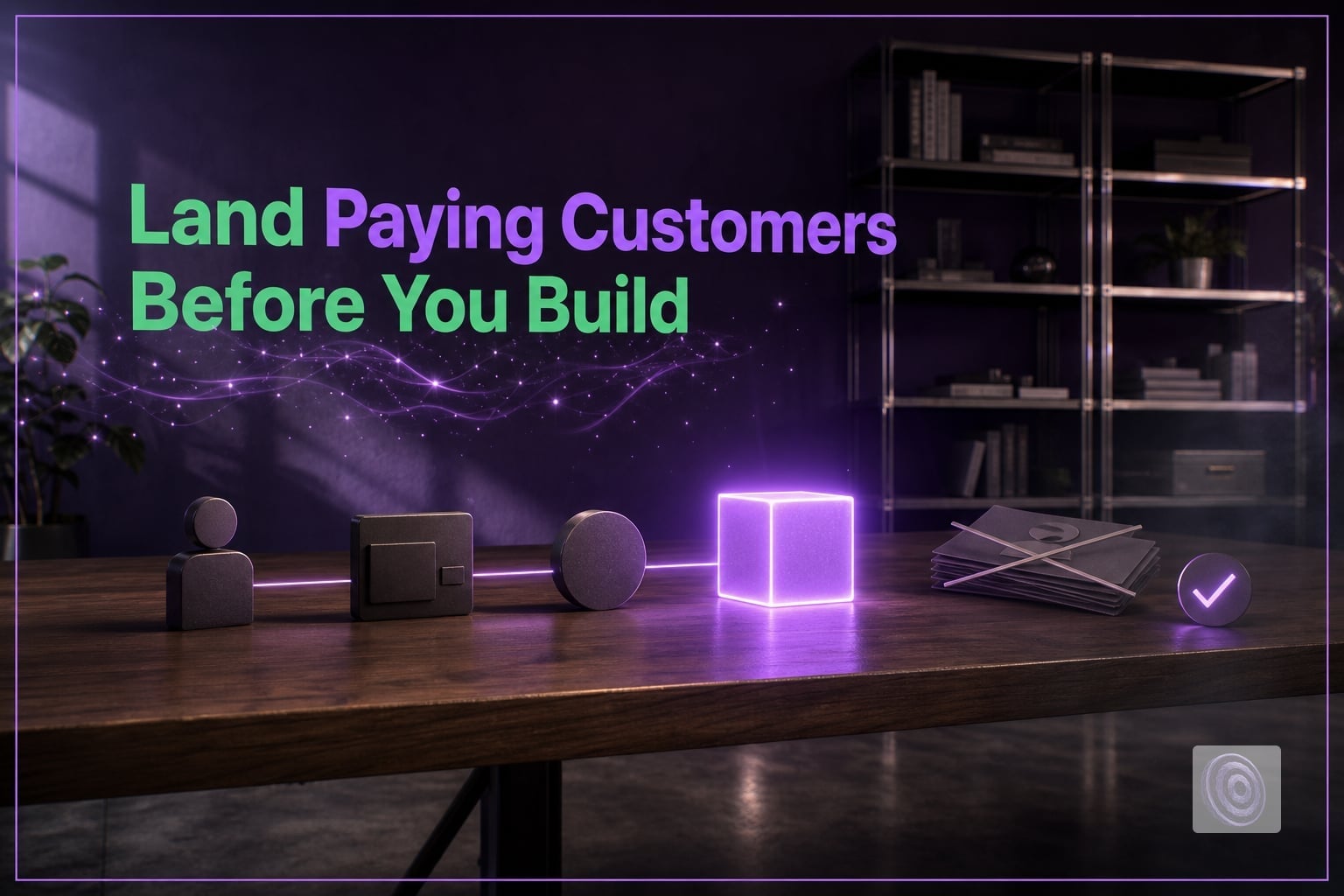 How to Land Paying Customers Before You Build Your Startup Product