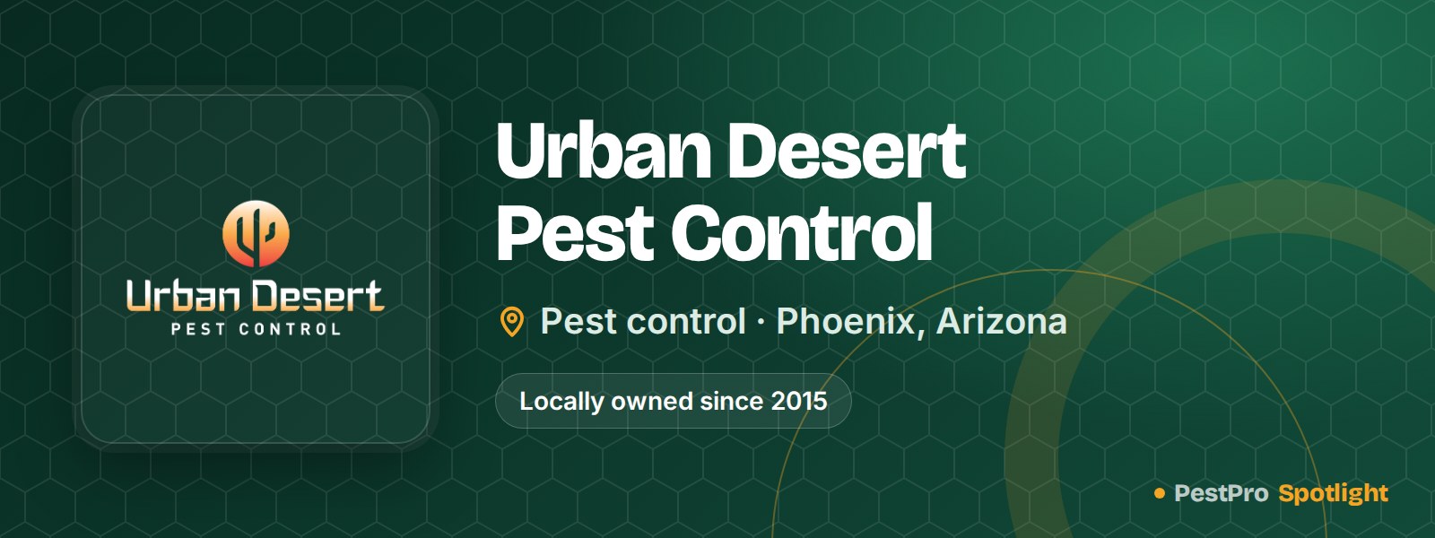 Urban Desert Pest Control, pest control in Phoenix, Arizona