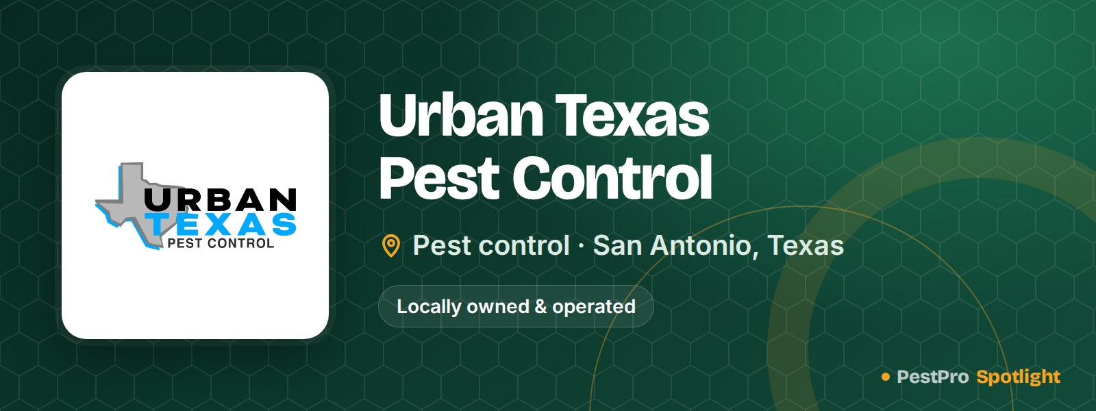 Urban Texas Pest Control, pest control in San Antonio, Texas