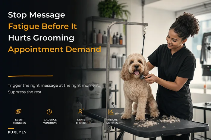 Appointment Automation Architecture for Groomers: Event‑Driven Design, Suppression Rules and Cadences That Prevent Message Fatigue