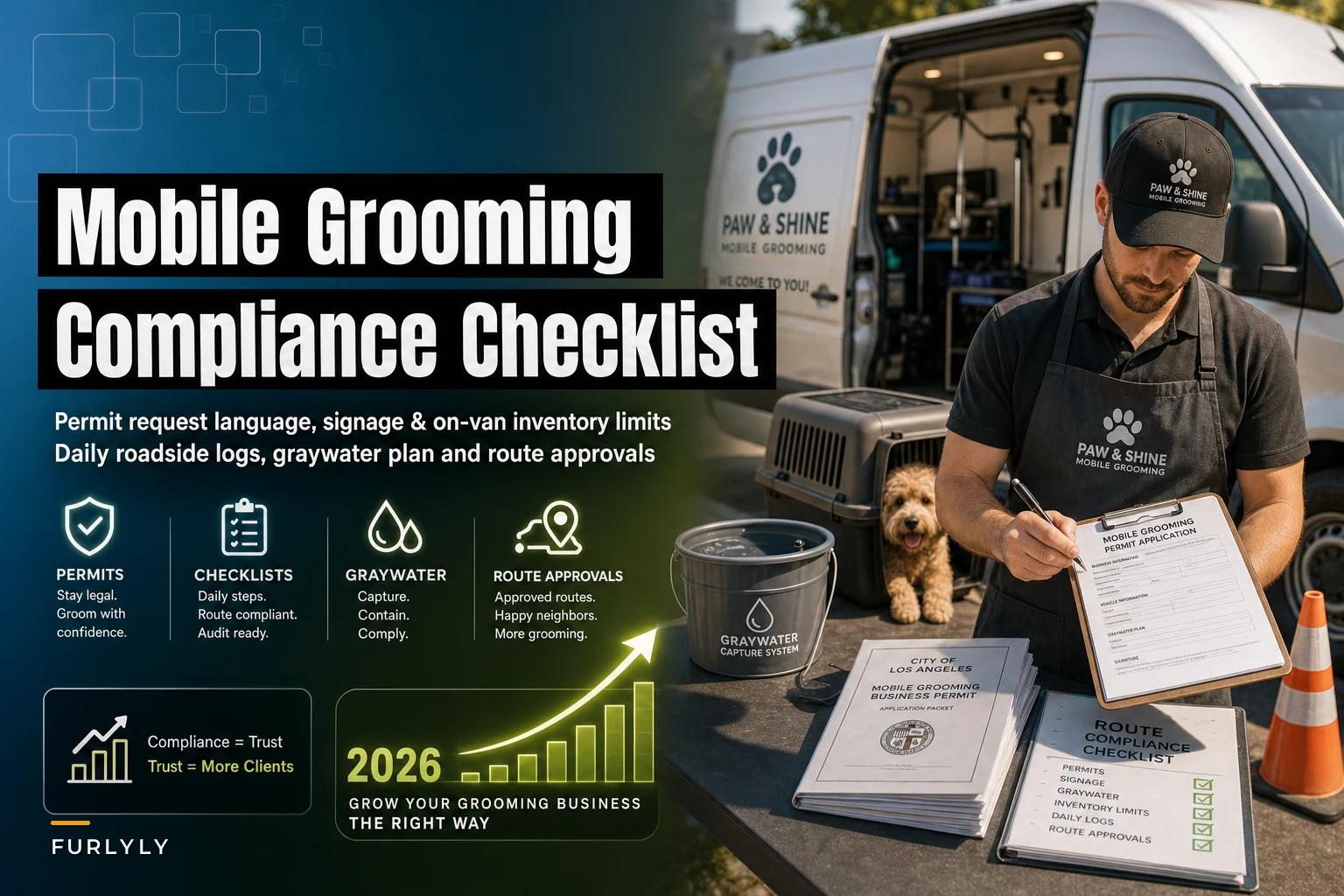 Mobile Grooming Permits and Route Compliance Checklist
