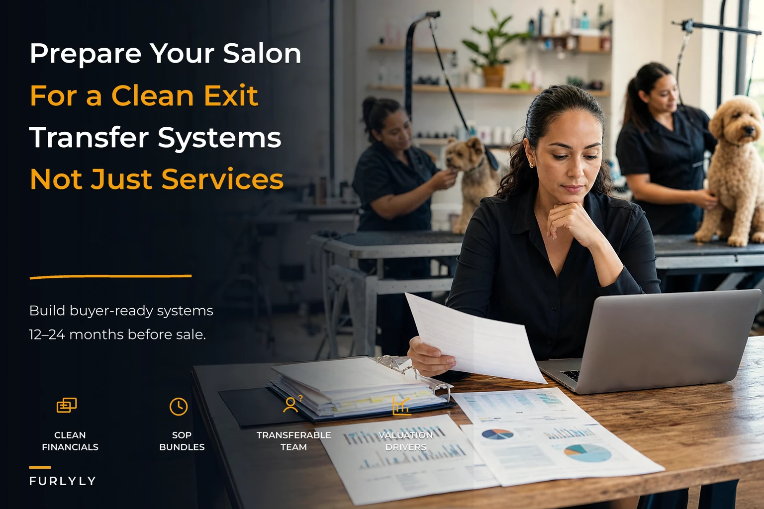 Prepare Your Grooming Salon for Exit and Succession