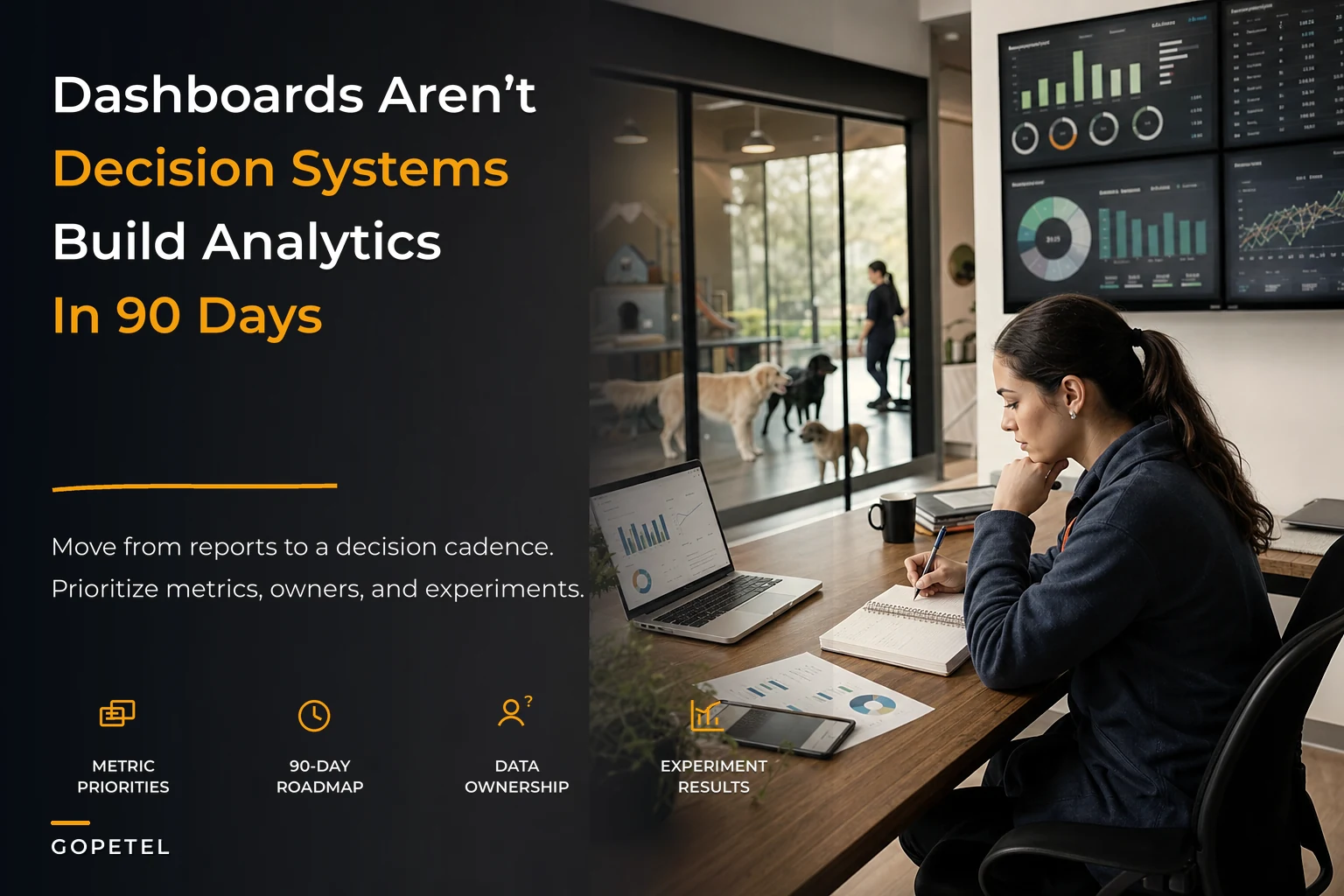 From dashboard to decisions: an analytics-maturity roadmap for pet hotels