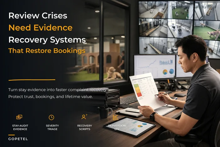 Reputation systems that stop review crises and recover bookings