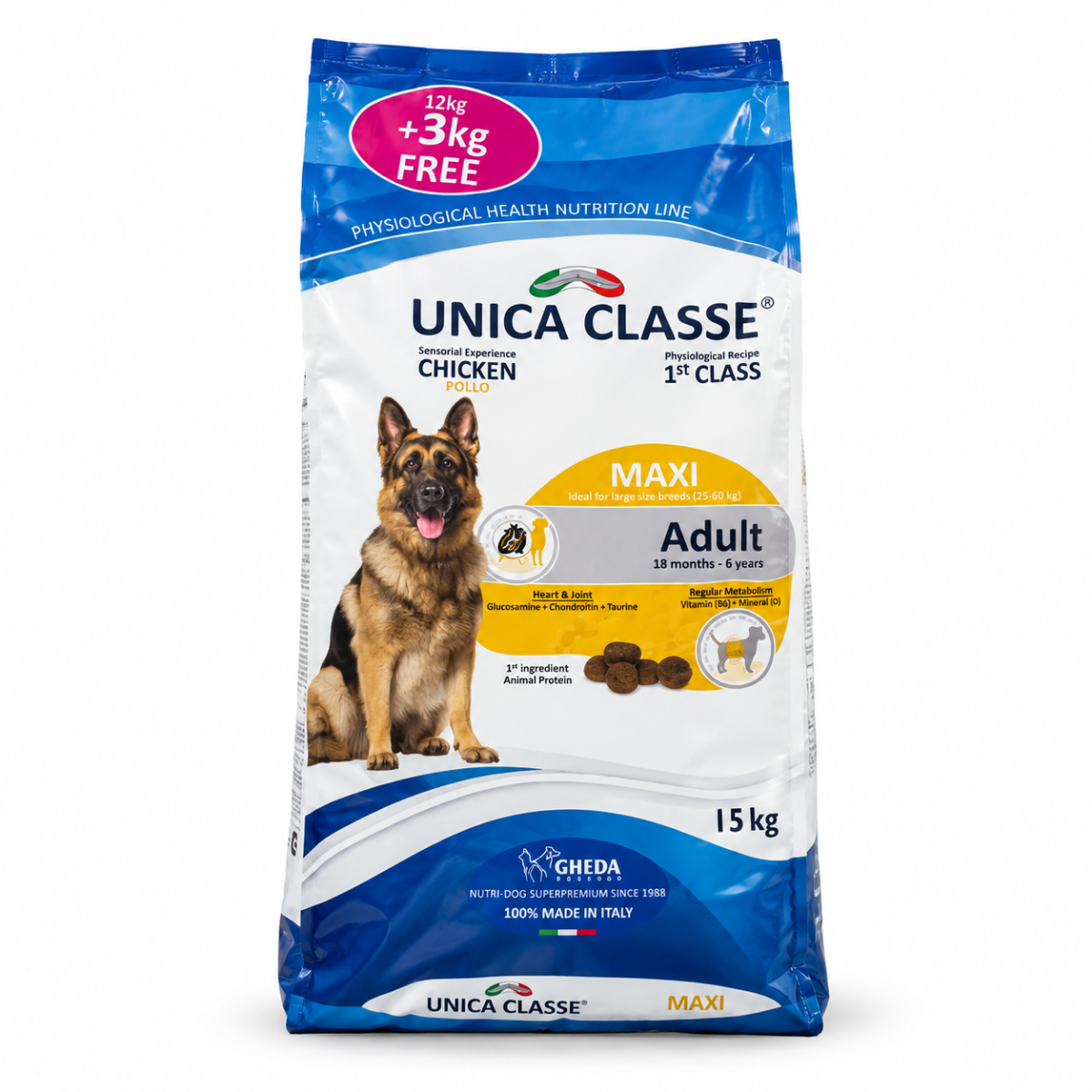 Unica Classe Maxi Adult Dog Food – Chicken