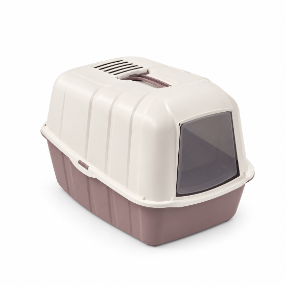 Covered Cat Litter Box with Door