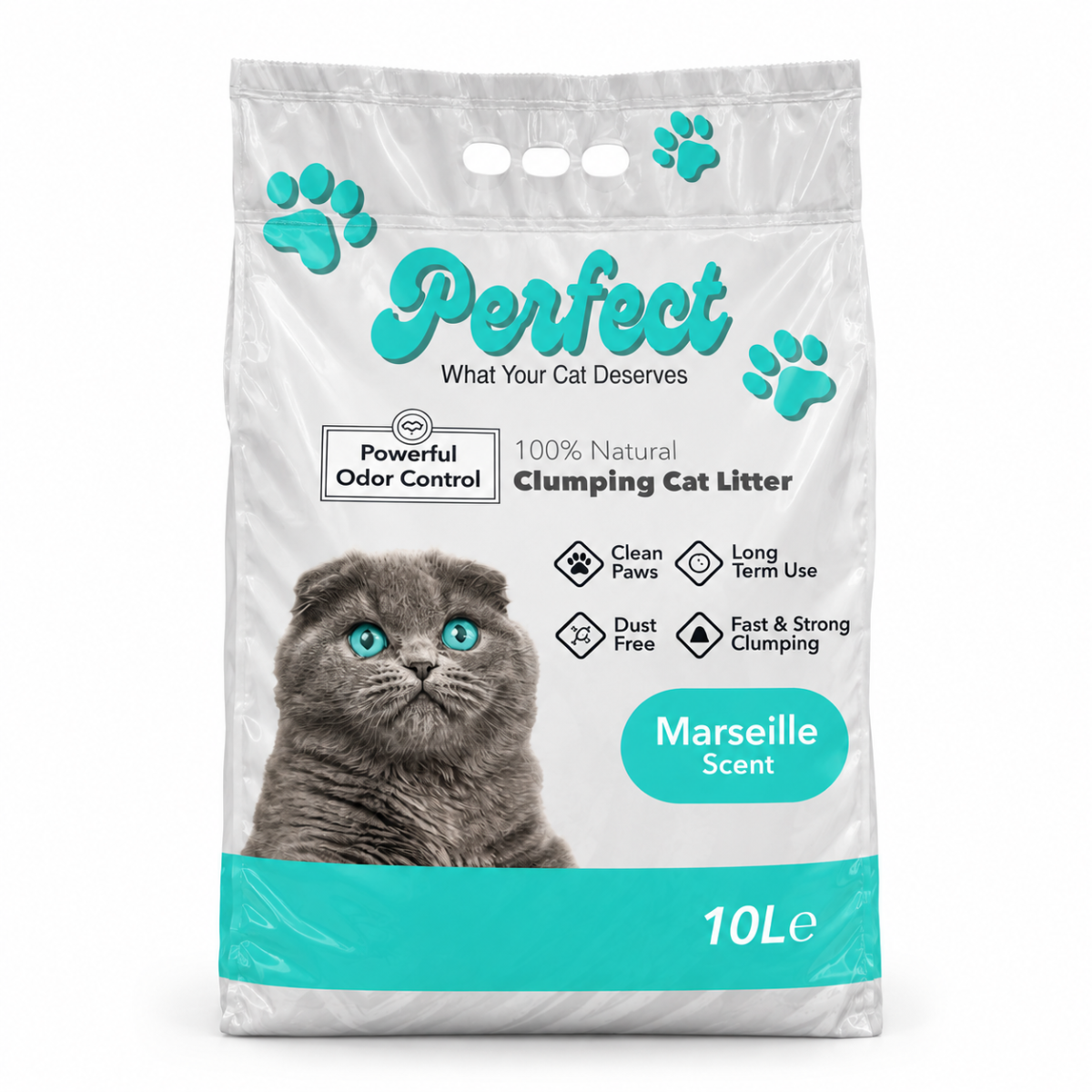 Perfect Clumping Cat Litter – Marseille Scent thumbnail 3