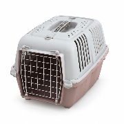 Plastic Pet Carrier with Metal Door thumbnail 2