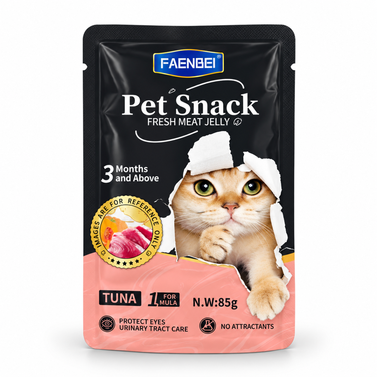 Faenbei Tuna Wet Cat Food in Jelly