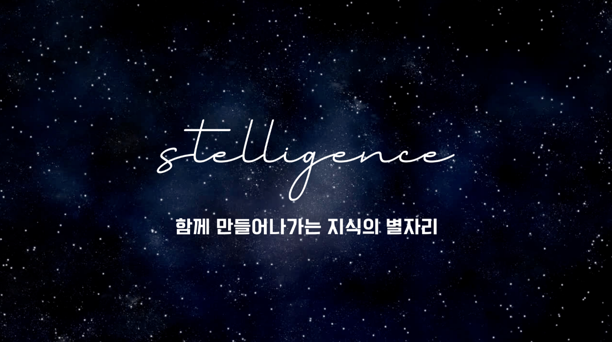 함께 만들어나가는 지식의 별자리, Stelligence