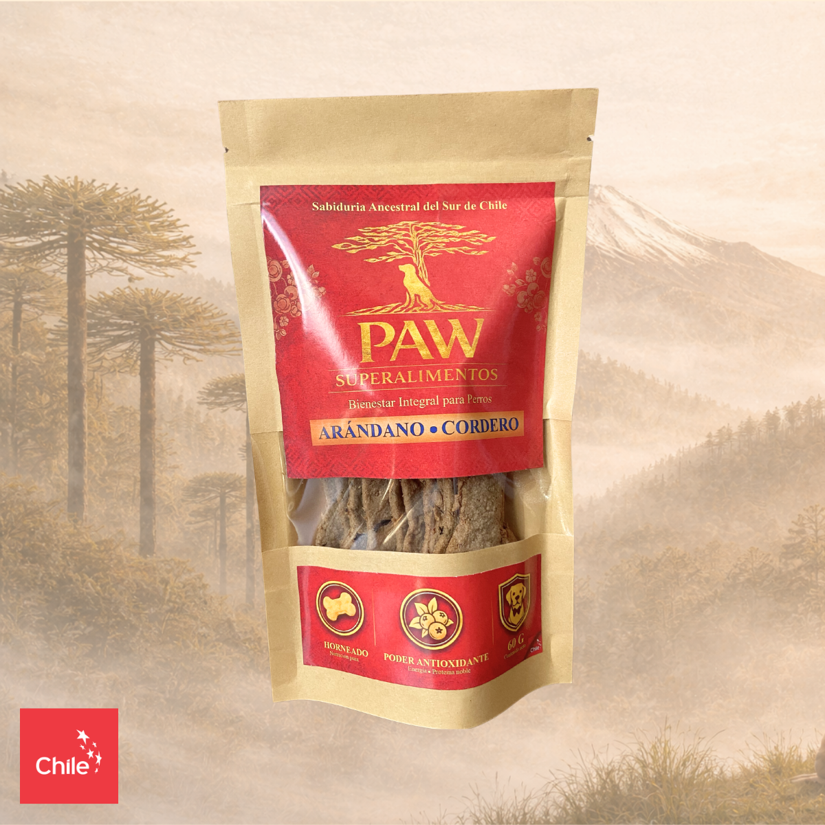 PAW • Arándano & Cordero