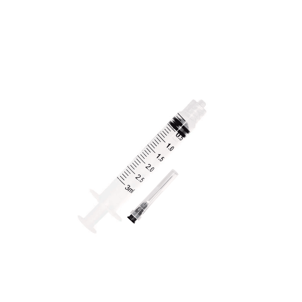 Seringa Bd Descartável Com Agulha Plastipak 3 Ml