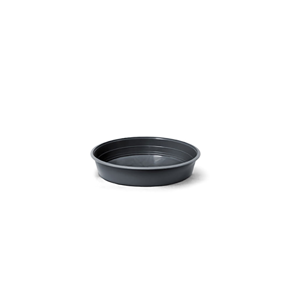 Prato Plástico Para Vasos Nutriplan Preto Nº 3