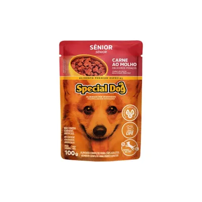 Special Dog Sachê Cães Sênior Carne 100g