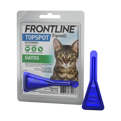 Antipulgas E Carrapatos Frontline Topspot Gatos 0,5 Ml