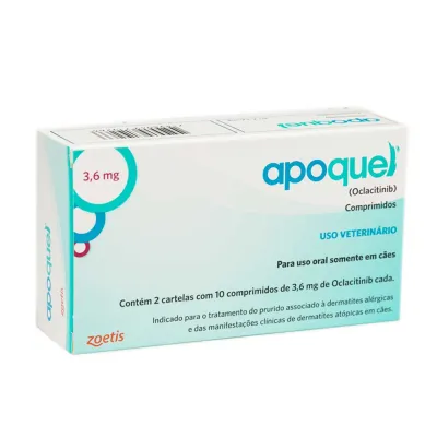 Apoquel 3,6mg com 20 Comprimidos