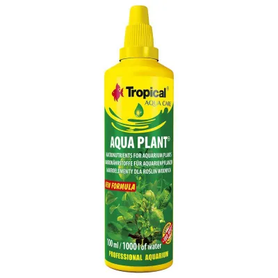 Tropical Aqua Plant 100ml Agronutrients For Aquarium Plants Transparente