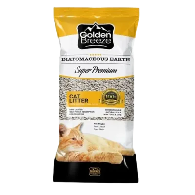 Areia Golden Breeze Diatomita 2 Kg