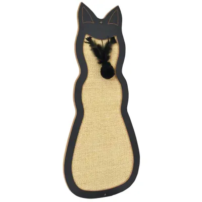 Arranhador De Parede Para Gatos Catlike Flicks Preto Único