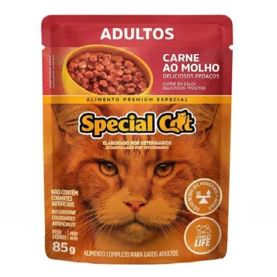 Special Cat Sachê Adulto Carne 85g