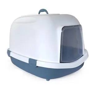 Banheiro Para Gatos Gigante Super Queen Azul - Único
