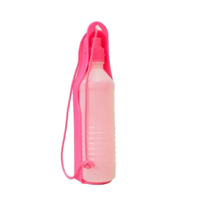 Bebedouro Porttil Rosa Chalesco - 250ml