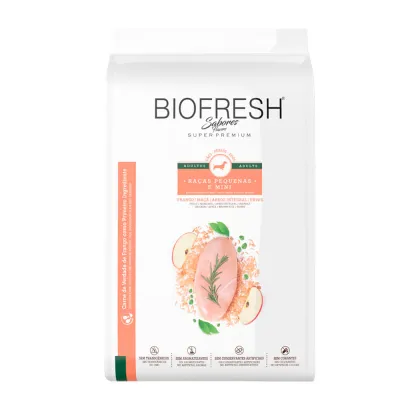Ração Biofresh Cães Adultos Raças Pequenas E Minis Frango 1kg
