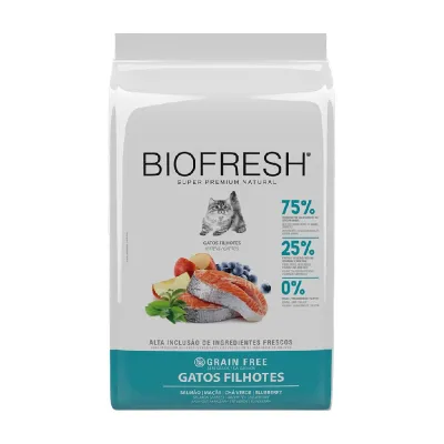 Ração Biofresh Gatos Filhotes Salmão 400g
