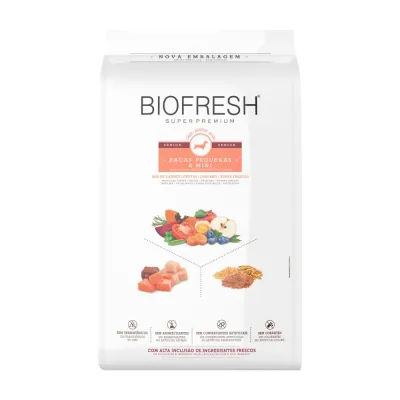 Ração Biofresh Cães Sênior Raças Pequenas E Minis 1kg