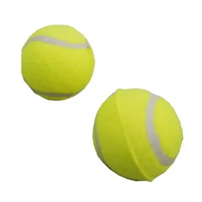 Brinquedo Mordedor Bola de Tenis Pequeno Chalesco - 2 Unidades