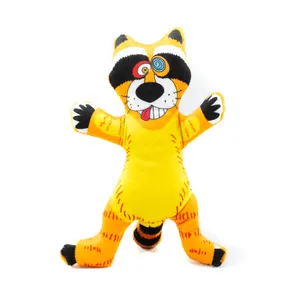 Brinquedo De Pelcia Guaxinim Mix Colors Para Ces The Pets Brasil