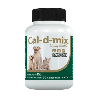 Cal D Mix 30 Comprimidos