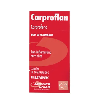 Anti-Inflamatório Carproflan 75mg 14 Comprimidos
