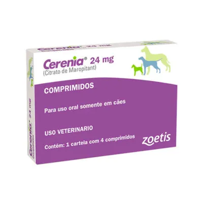 Antiemético Cerenia 24 Mg 4 Comprimidos