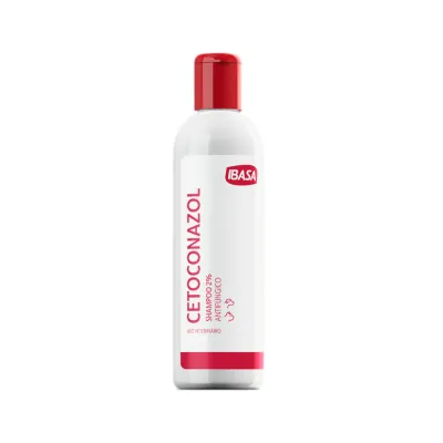 Cetoconazol Shampoo 2% Ibasa Para Cães E Gatos 100 Ml
