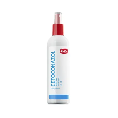 Antifúngico Cetoconazol 2% Spray Ibasa 200 Ml