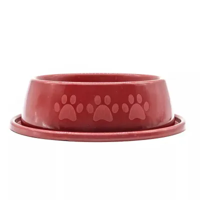 Comedouro Para Ces Pet Injet Anti Formiga Médio Vermelho - 900ml